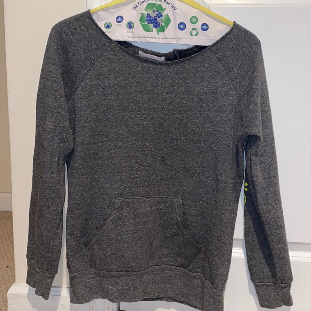 Soulcycle Off the Shoulder Sweatshirt Size L